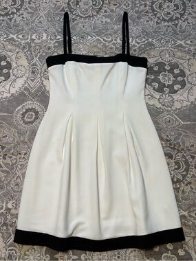 WAYF Pleated Mini Dress
